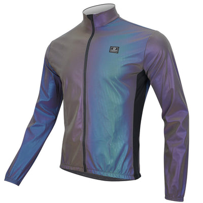 Chaqueta de Ciclismo Reflectante Colorida para Seguridad Nocturna