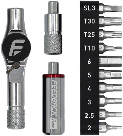 Feedback Sports Reflex Fixed Torque Ratchet Kit - Mini Ratchet 5Nm Torque