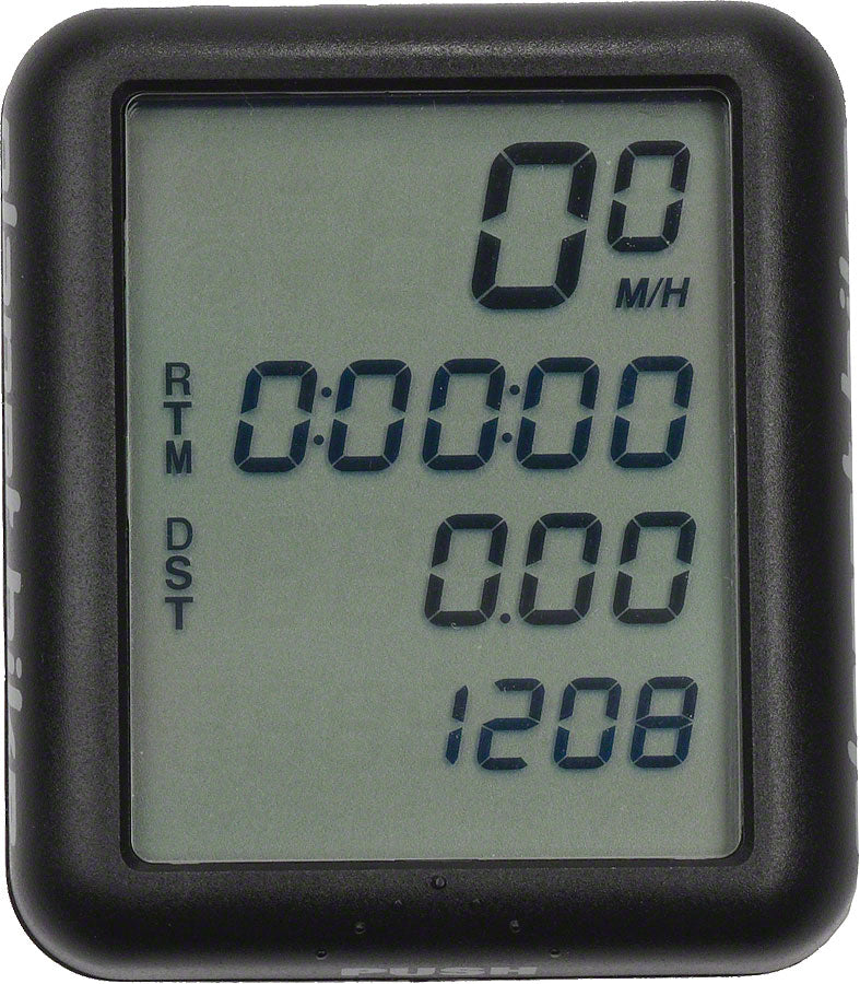 Computadora de Bicicleta Planet Bike Protege 5.0 con Cable - Negro