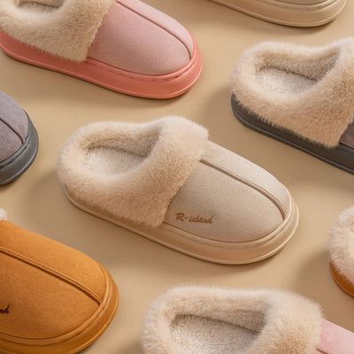 Premium Fluffy Slippers for Couples - Cozy Indoor Comfort