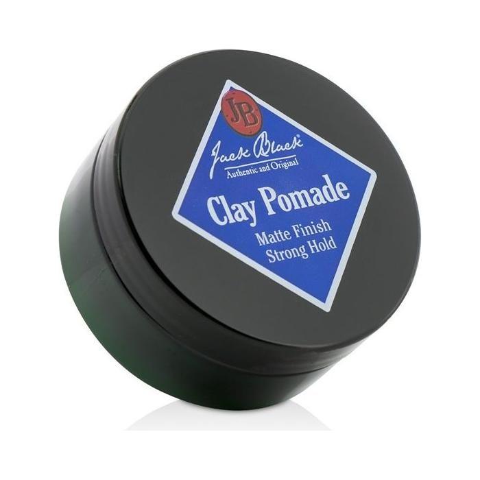 Pomada de Arcilla Jack Black - Acabado Mate Fijación Fuerte, 2.75 oz.