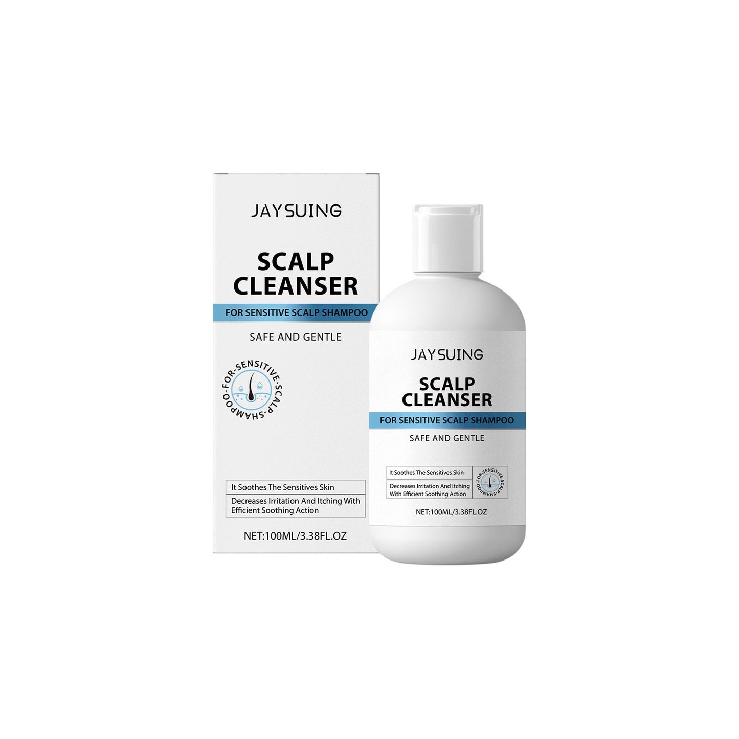 Gentle Scalp Shampoo for Moisturizing and Softening Hair