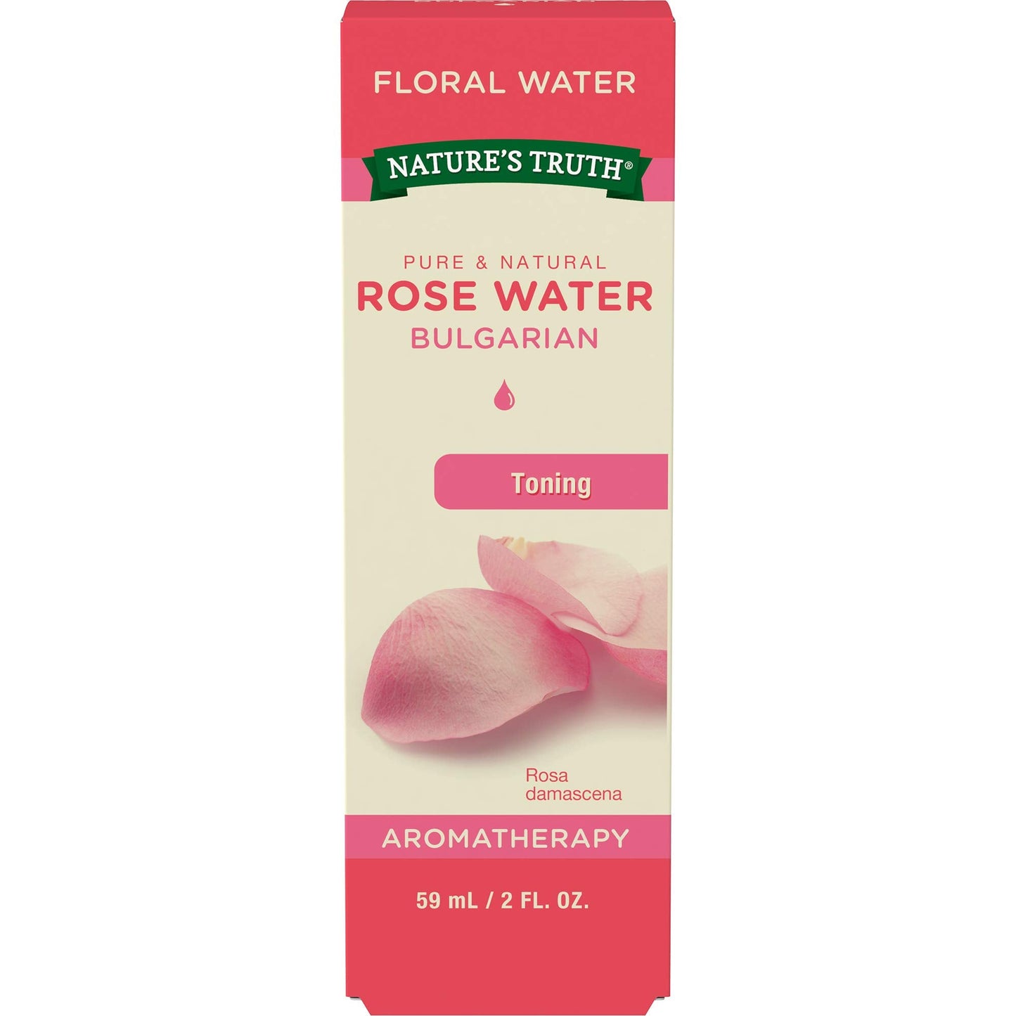 Tónico de Agua de Rosa de Nature's Truth