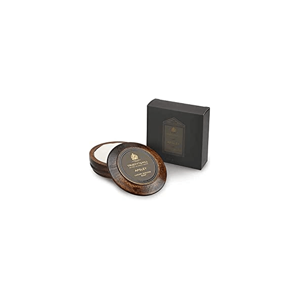 Truefitt & Hill Apsley Luxury Shaving Soap in Wooden Bowl - 3.5oz