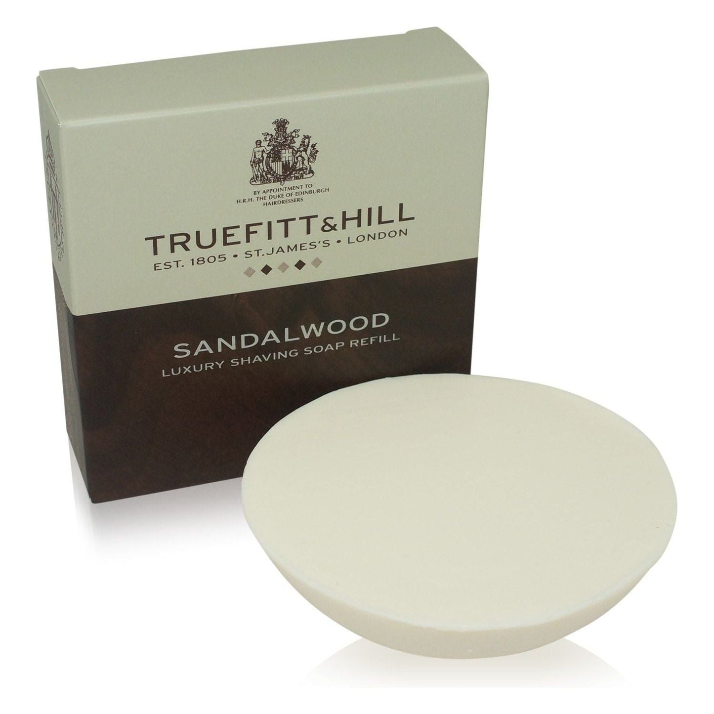 Truefitt & Hill Sandalwood Luxury Shaving Soap Refill - 3.3 oz