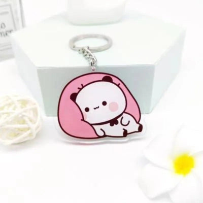 Porte-clés en pendentif Panda Géant Bubudu Cartoon Mignon