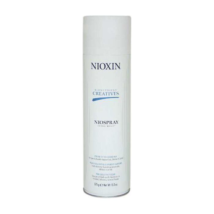 Nioxin Bionutrient Creatives Niospray Extra Hold Laque Cheveux 13,2 oz