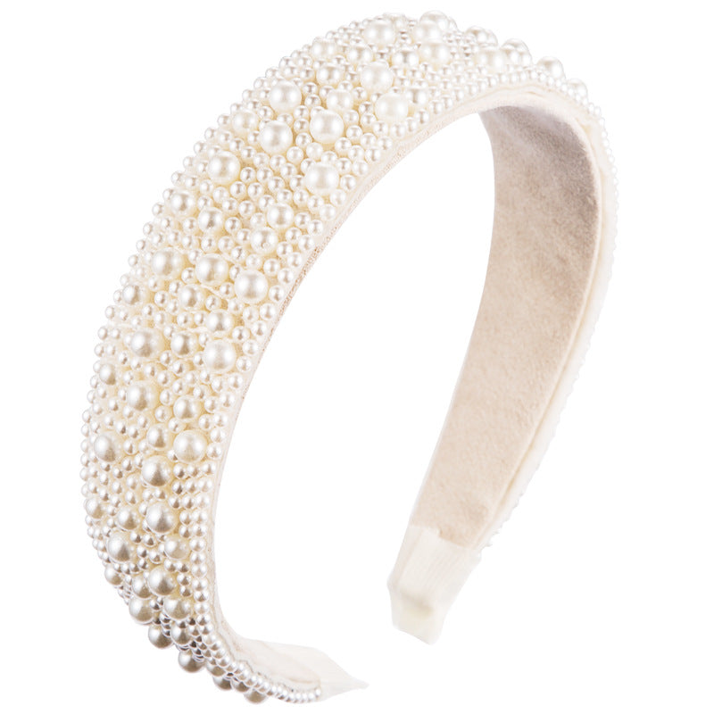 Elegant Pearl Headband for Brides and Special Occasions