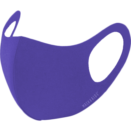 Mascarilla Reutilizable Unisex Mask4Aide - Tie Dye Morado