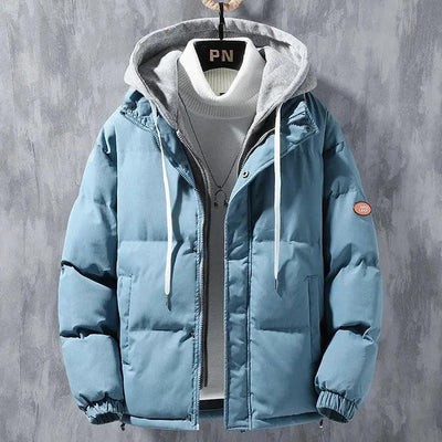 Men's Fashion Hooded Winter Jacket - Windproof & Stylish