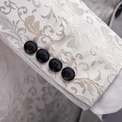 Ensemble de Costume de Mariage pour Hommes - Tenue Formelle Élégante