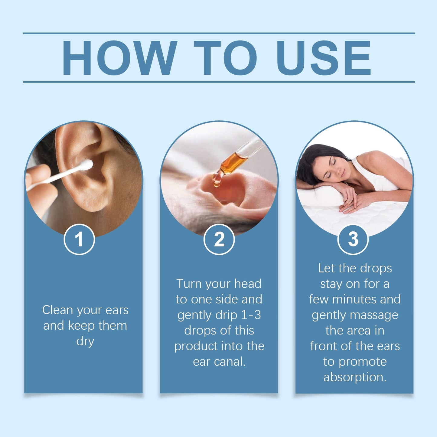 Ear Care Solution, A Gentle Nourishing Care Drops For Daily Ear Cleansing And Comfort - Korvel