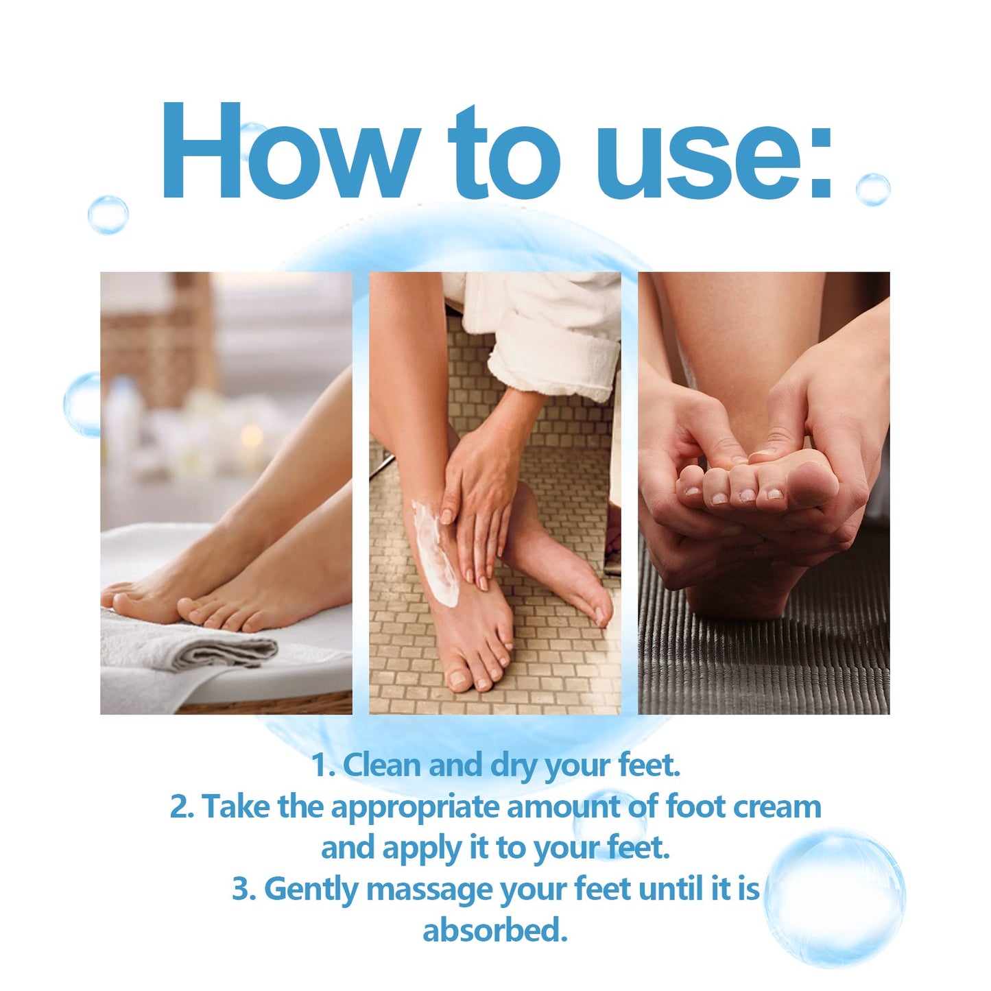Premium Foot Care Cream for Soft, Moisturized Feet