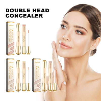 Double Head Concealer Stick - Brightening & Waterproof