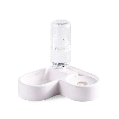 Pet bowls save space reduce flipping wet mouth cat bowls pet automatic water dispensers pet food bowls dog bowls - Korvel