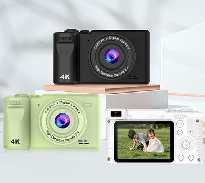 40MP Compact Digital Camera with 8X Zoom for Kids