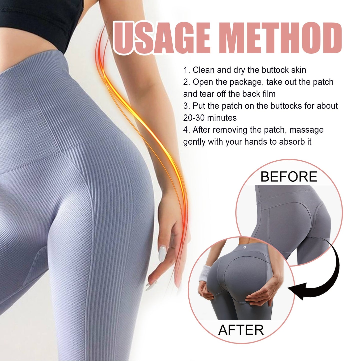 Premium Buttocks Lift Patch for Enhanced Curves