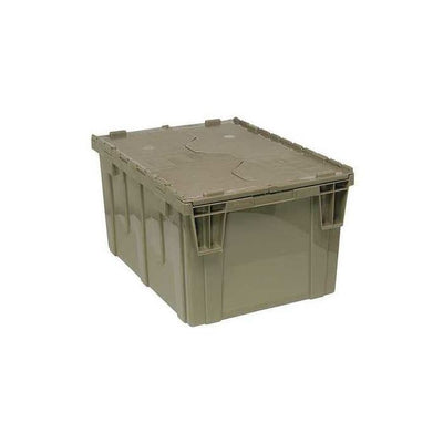 Quantum Storage Systems 18.25 Gal. Gray Attached Top Container