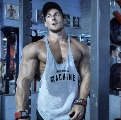 Premium Cotton Fitness Vest with Fine Straps