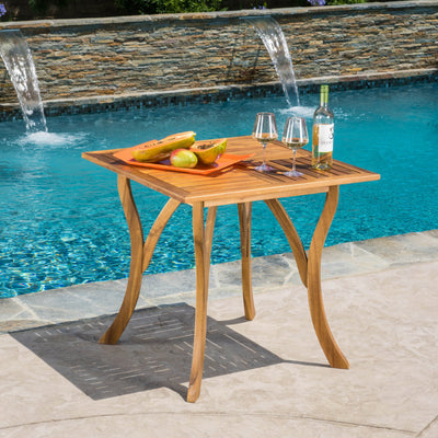 HERMOSA 31.5'' SQUARE WOOD TABLE - Korvel