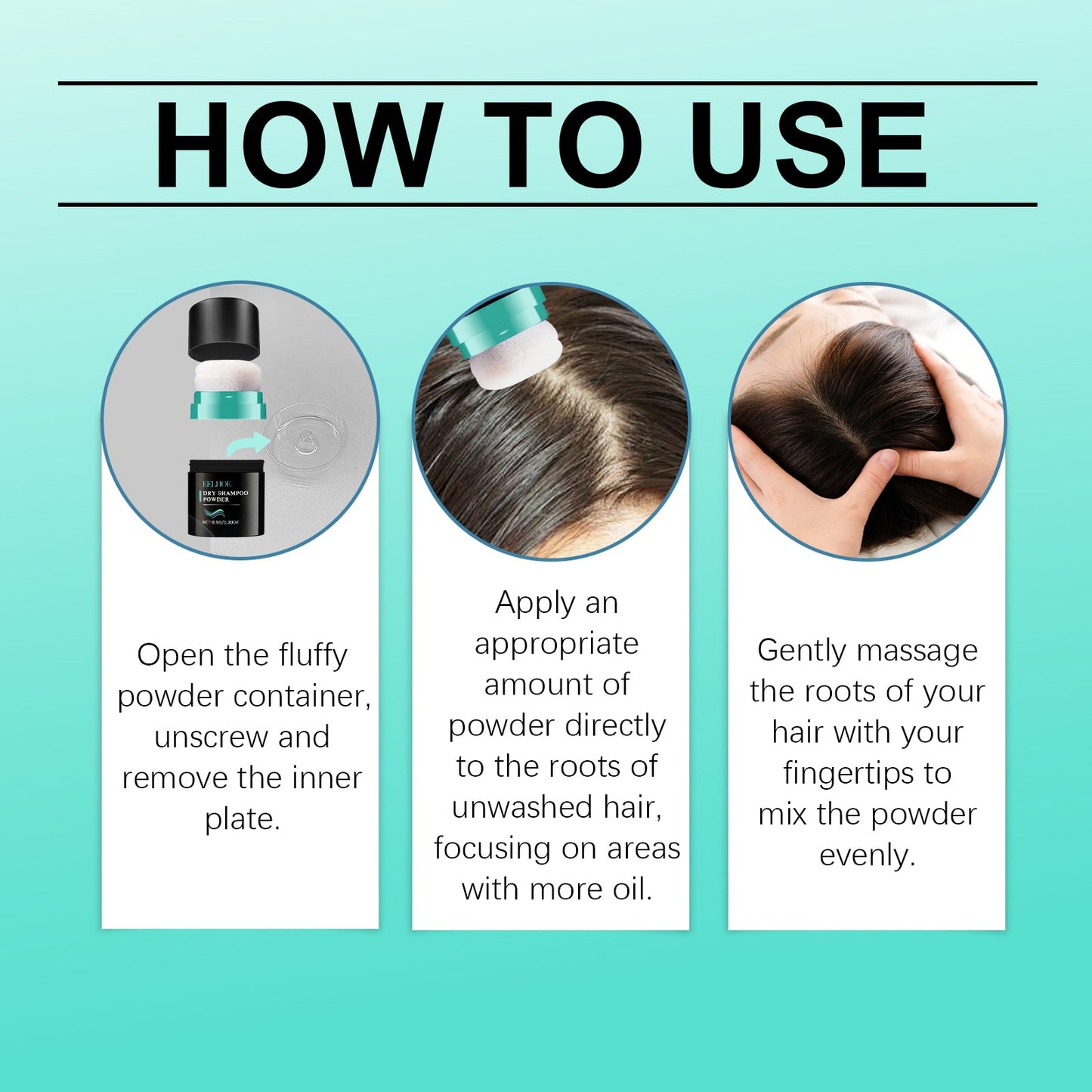 Dry Cleaning Hair Volumizing Powder Lazy Refreshing Oil Control Volumizing Powder Bangs Styling Leave-In Dry Powder - Korvel