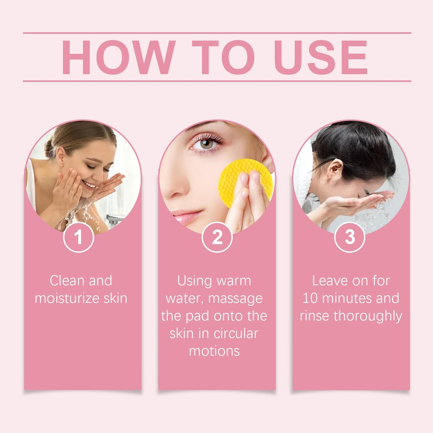 Turmeric Cleansing Pad Gently Cleanses Facial Skin And Hydrates And Moisturizes Skin Care Cleansing Pad - Korvel