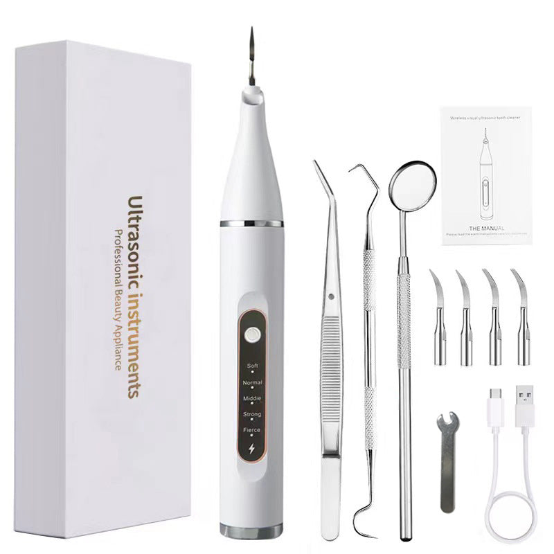 Ultrasonic dental cleaner portable oral care cleaning device stone removal and whitening dental cleaner - Korvel