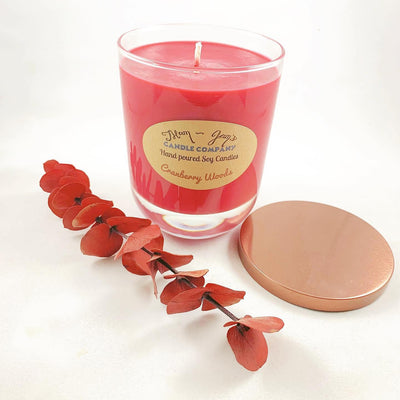 Cranberry Woods Soy Candle – Tart & Earthy Scent | Mam Jam’s - Korvel