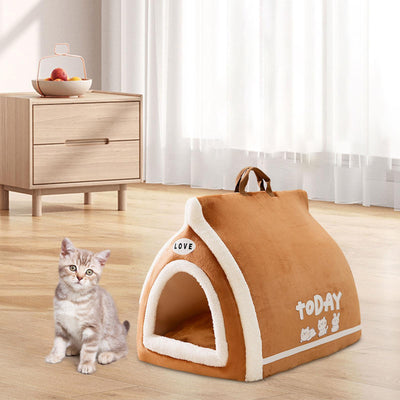 Cama para Mascotas Cozy Toast Bread para Gatos y Perros