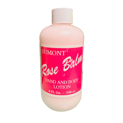 Dumont Rose Balm Hand and Body Lotion - 8 Oz