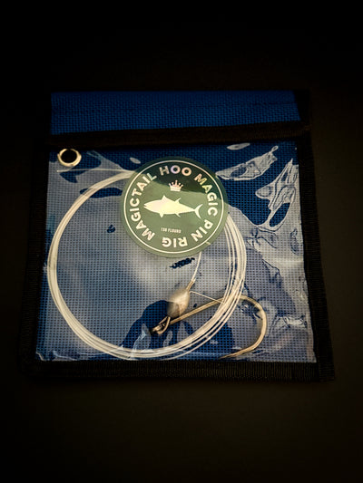 Premium Pre-Made Ballyhoo Pin Rig for Fishing