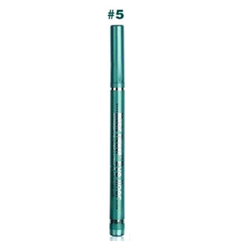Music Flower New Makeup Cosmetic Black Eyeliner Waterproof Eye Liner Pencil Shadow KAJAL Gel Eyeliner Make up Smokey Eye - Korvel