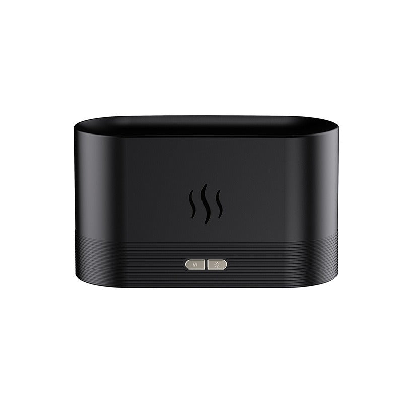 Simulated flame aromatherapy machine expanding fragrance machine household seven color flame humidifier - Korvel