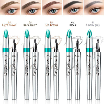 QIC Waterproof Fork Tip Eyebrow Tattoo Pen