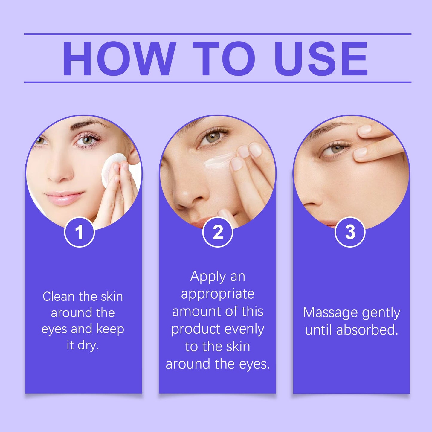 Crème Contour des Yeux Raffermissante Premium pour Peau Délicate