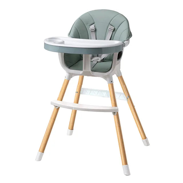 Chaise de salle à manger pour enfants à hauteur réglable pour un nettoyage facile