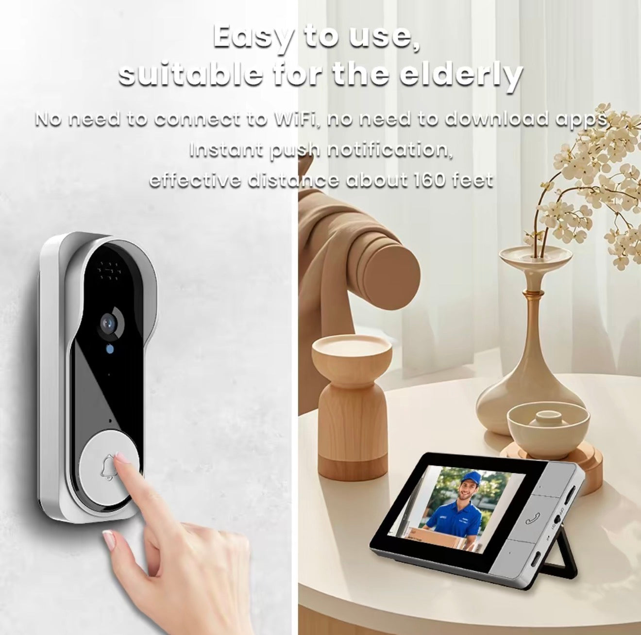 BellCam Door Camera - Privacy-Focused Video Doorbell