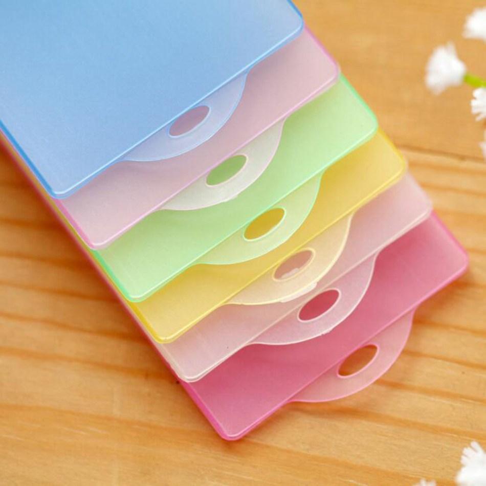 5pcs Waterproof PVC Card Holder Credit Student Transparent ID Cards Passport Business Bancaire Bank Card Cardholder - Korvel