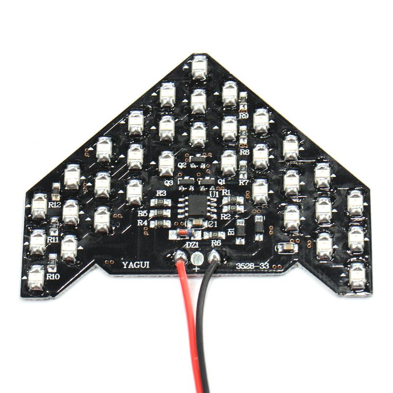 Flechas LED secuenciales ámbar de 33 SMD para espejos laterales de coche
