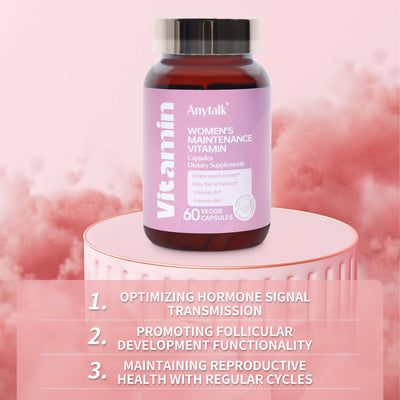 Capsules de vitamines pour la peau des femmes premium