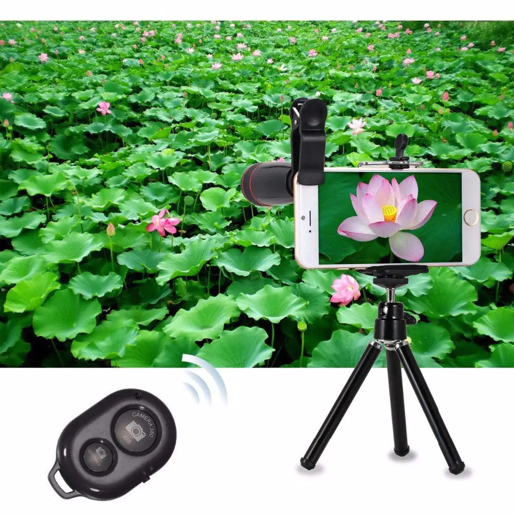 Paquete de Lentes para Smartphone y Selfie 10 en 1