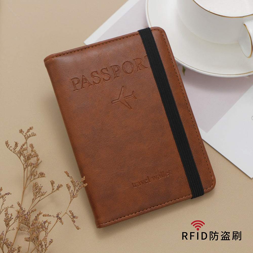 Portafolios de Pasaporte RFID Premium - Funda Multifuncional