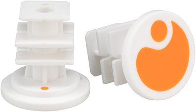 Tapones de extremo Ergon para GA2/GA2Fat/GA3 - Naranja