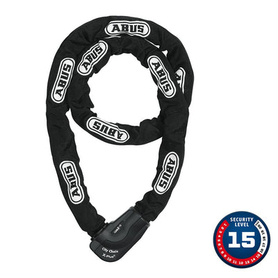 Abus Granit CityChain XPlus 1060K Chain Lock - 10mm x 170cm - Black