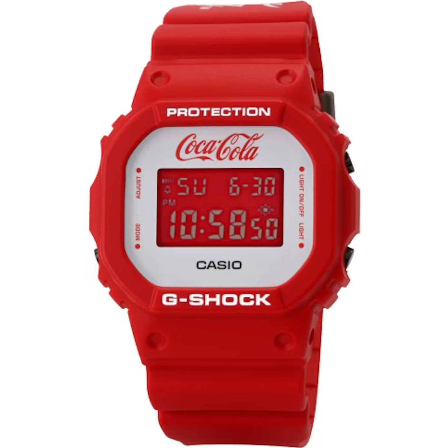 Montre Casio G-Shock 5600 Série Coca Cola Édition Limitée pour Homme