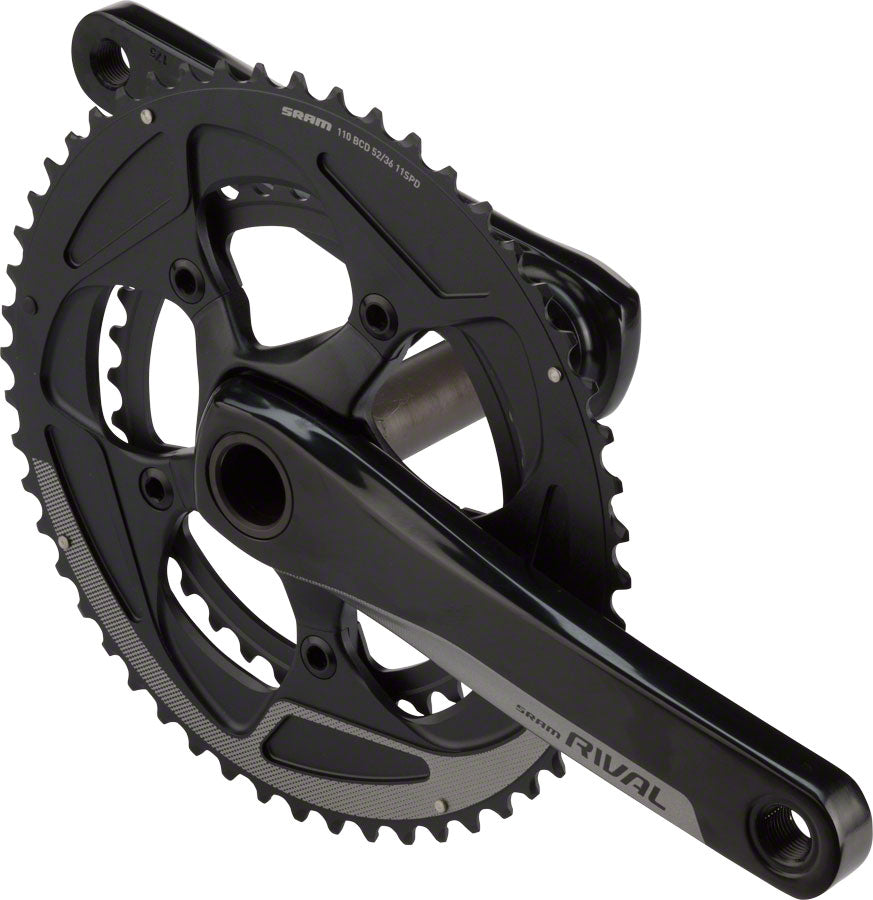 SRAM Rival 22 Crankset - 175mm 11-Speed 52/36t GXP Spindle Interface