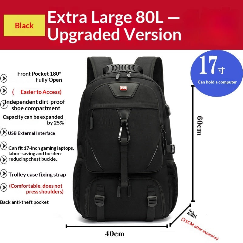 Premium Waterproof Hiking Backpack with Extra Large Capacity