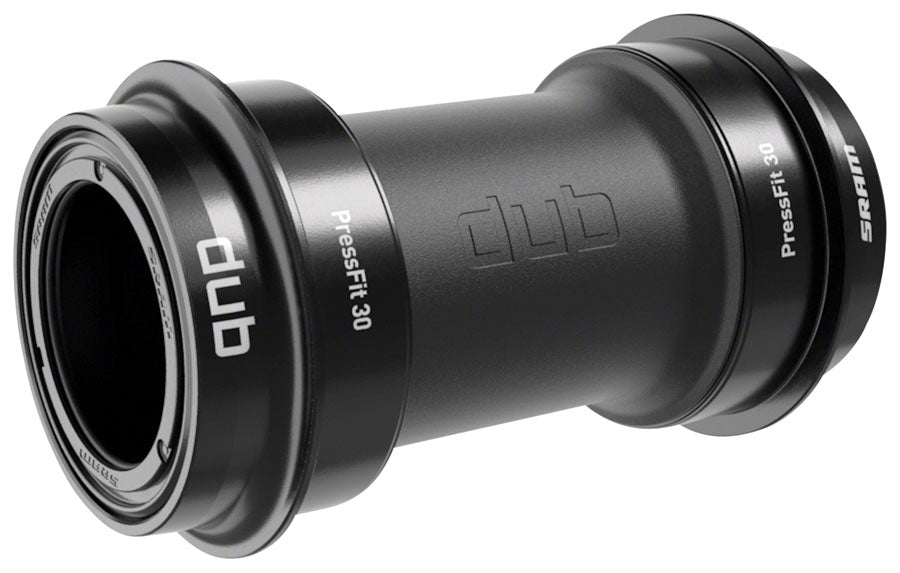 SRAM DUB Wide PressFit30 Bottom Bracket - PF30 73mm Black