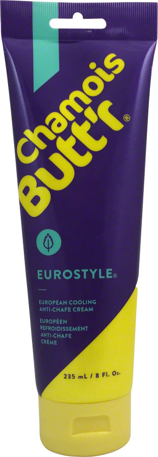 Chamois Butt'r Eurostyle: Tubo de 8oz para ciclistas