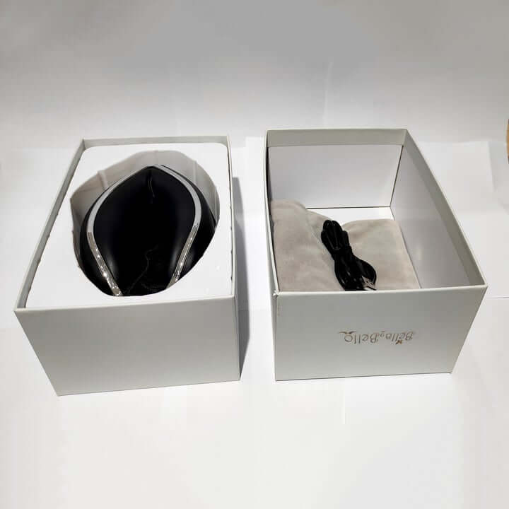 Bella2Bello Massager Oculaire Électrique Bluetooth 3D - Noir